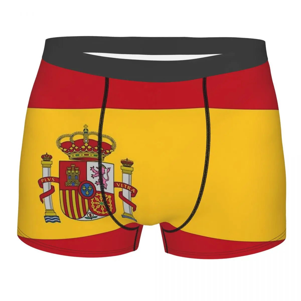 Spain Flag Men's Panties Flag Of Spain Men Boxer Underwear Cotton for Male Large Size Lot Soft