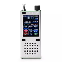 ATS200 Full Band Radio Stereo Receiver Aviation Band Radio FM AM SSB LW MW SW AIR RDS  +2.4-inch TFT Screen +Bluetooth 5.3
