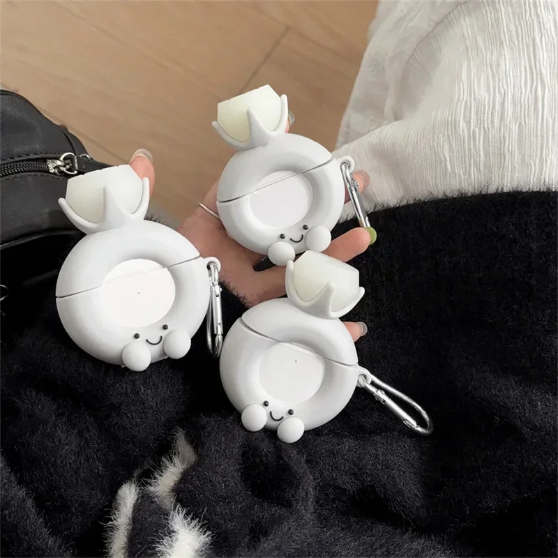 Светящийся чехол с бриллиантами для AirPods 4 Airpod 1 2 3 Pro Pro2, Bluetooth-наушники, зарядное устройство, защитный чехол для наушников