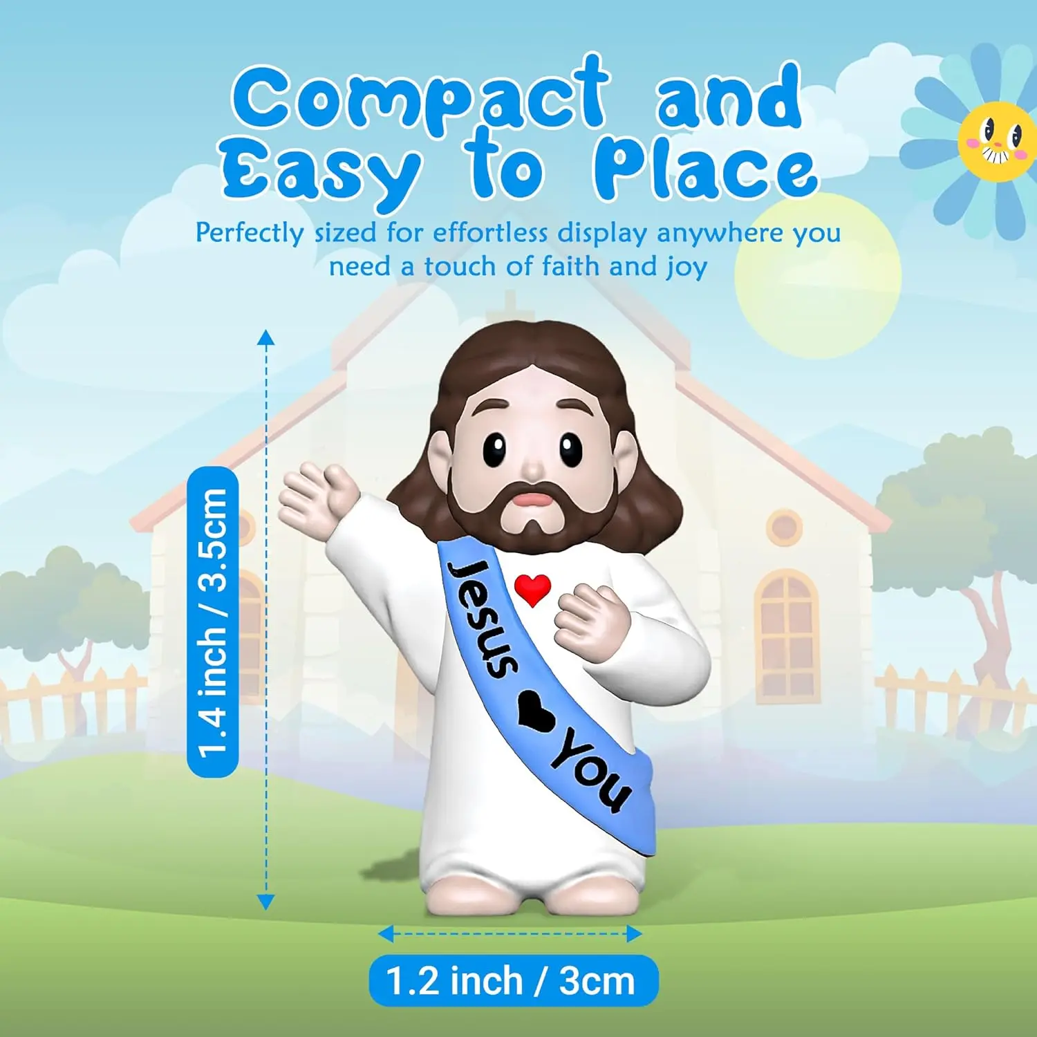 Mini Jesus Figure Set 6
