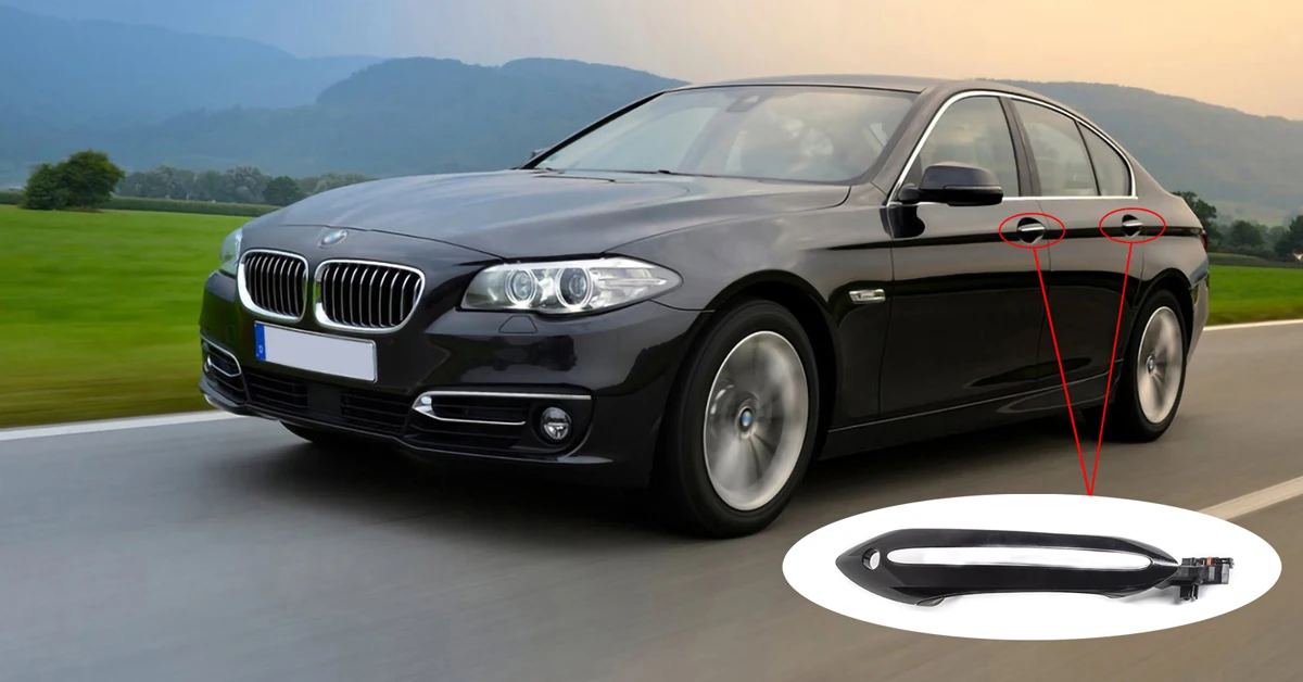 Komfort-Türgriff für BMW 5er und 7er Serie F01 F02 F06 F10 520d 520i 525d 528i 530d 530i 51217231931 – Detail 4