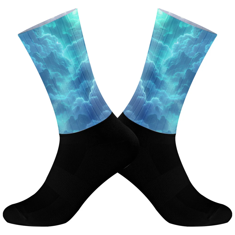 Compression Athletic Crew Socks para homens e mulheres, Dia das Bruxas, Caminhadas, Equitação, Bicicleta, Treino, Escalada, Esportes, Ciclismo, Corrida, Novo