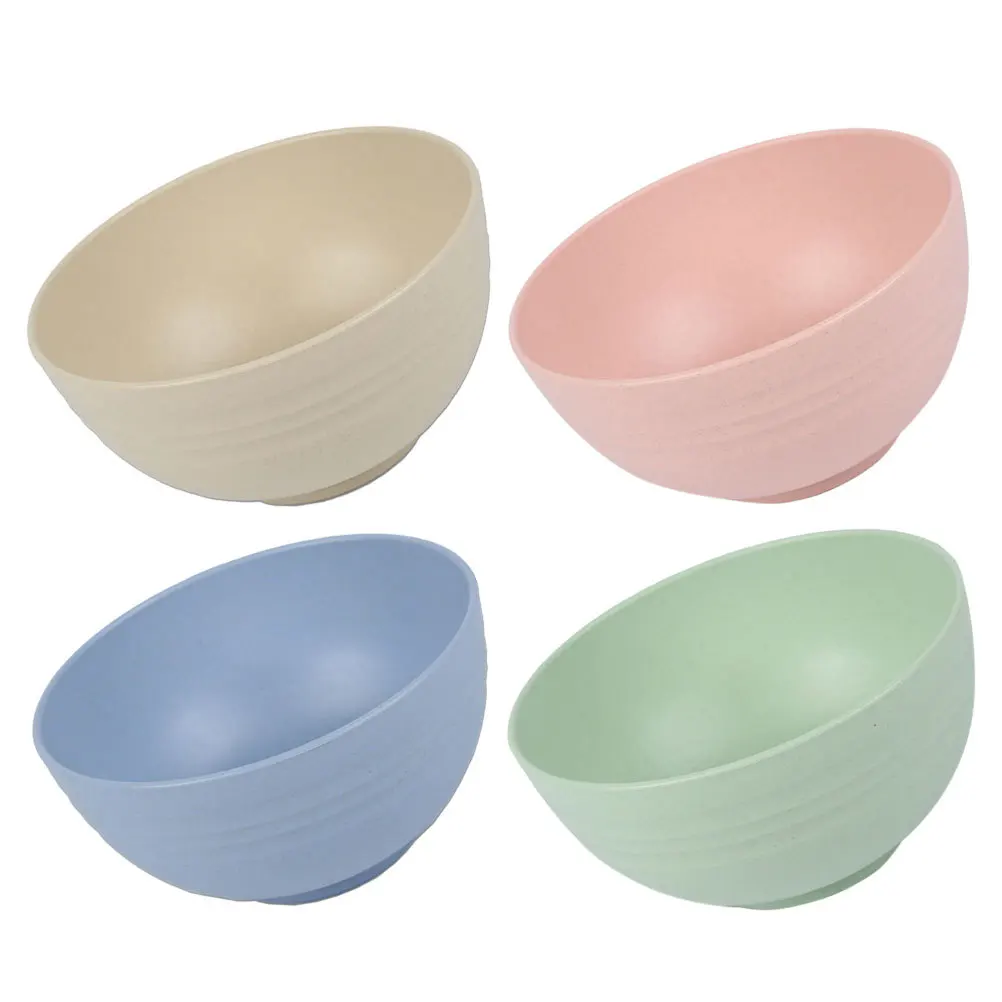 

4 шт. компактные небьющиеся миски для хлопьев, универсальные для дома, ресторана, сервировки еды, маленькие миски для хлопьев, безопасная миска для микроволновой печи