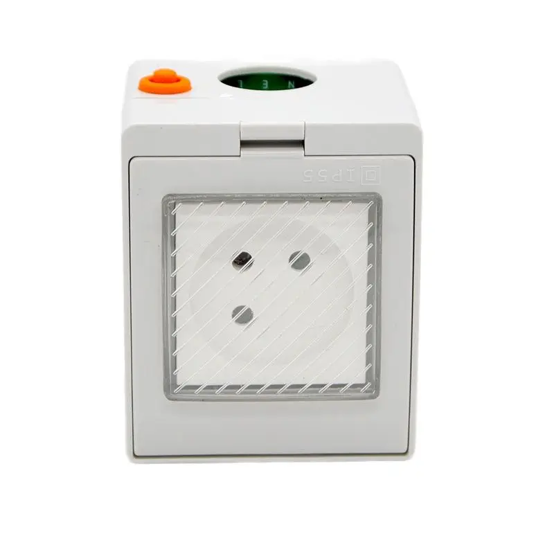 16A Israel WiFi Smart Socket IP55 Bathroom Wall Waterproof Power Supply Jack App Remote Control Plug With Tuya Smart Life