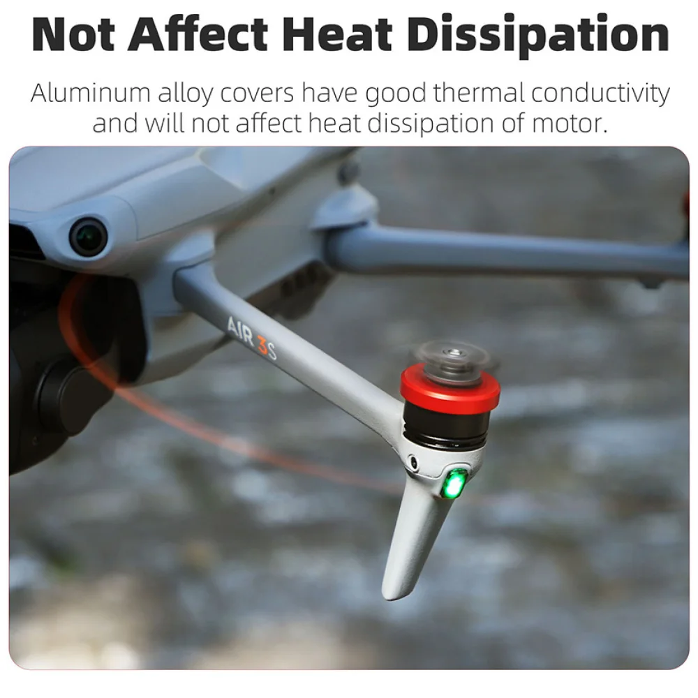 アルミ合金防塵カバー,エンジン保護カバー,ドローンアクセサリー,air 3s,mavic 3 pro,mavic 3 classic