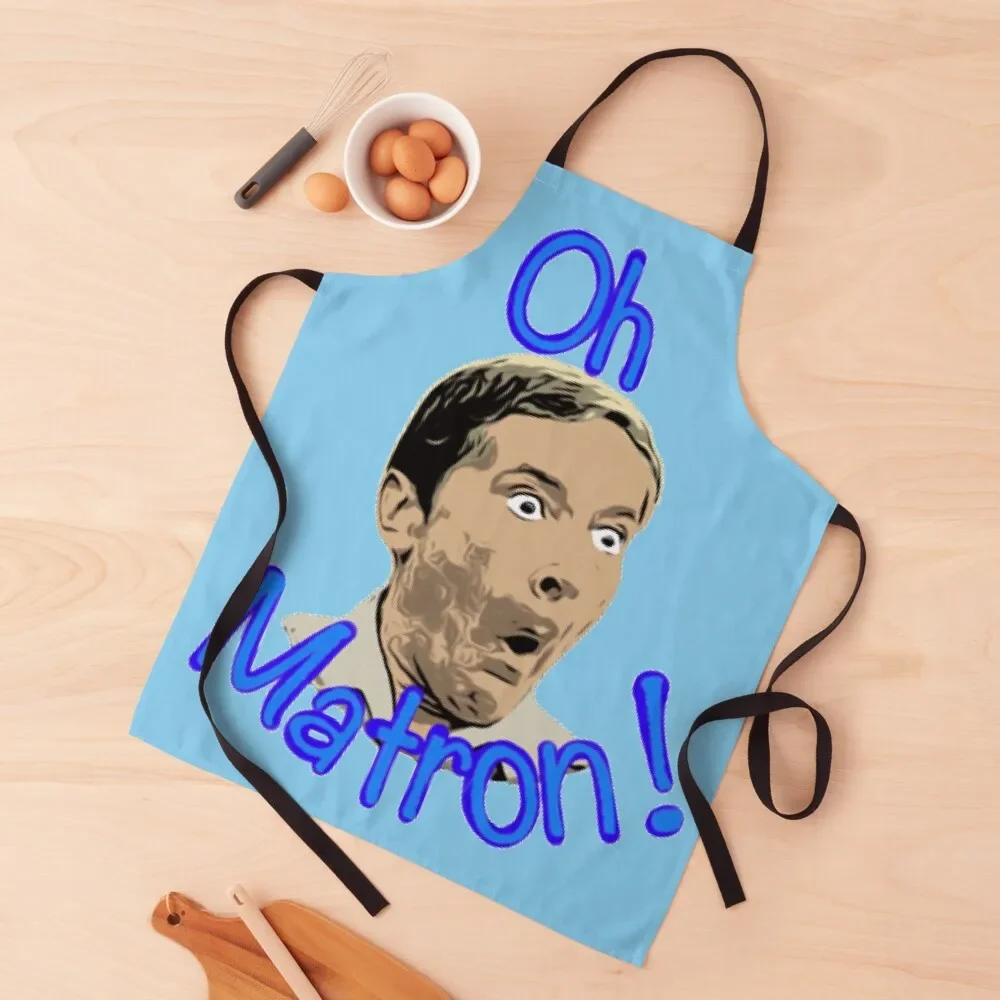 Oh matron! Kenneth Williams - carry on camping Apron men's barbecue cooks clothes For Kitchen Women Apron