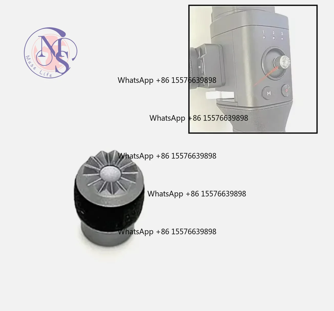 Handheld Stabilizer Joystick Button, Replacement Repair Spare Parts