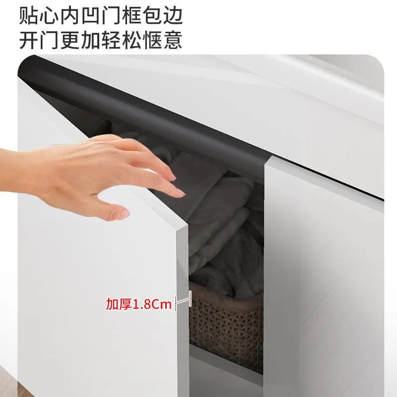 TAO Honeycomb aluminum laundry cabinet combined integrated basin balcony floor-to-ceiling wash basin ceramic laundry