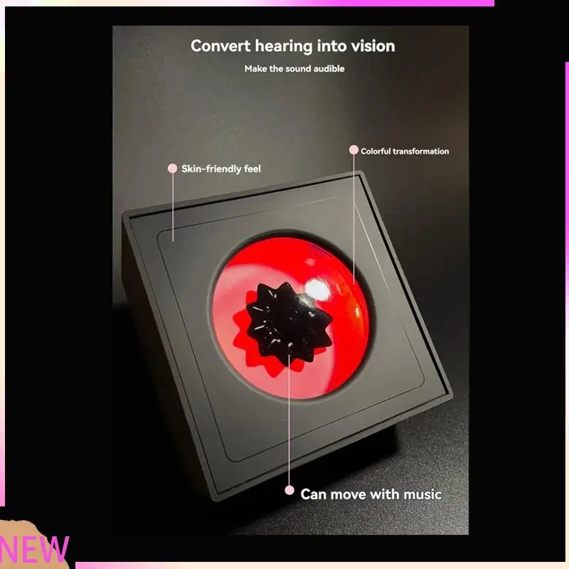 B15C Magnetic Liquid Pickup Music Rhythm Atmosphere Light Sound Companion & Desktop Decoration