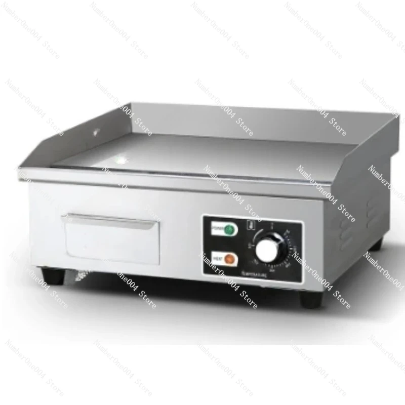 

220V 1700W 818B Electric Flat Top Grill Electric Countertop Griddle Grill Stainless Steel Flat Griddle Hotplate BBQ Kitchen