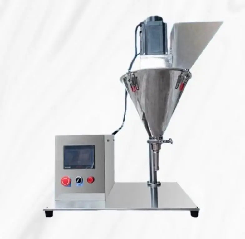 

TEBAK 5g 10g 15g 20g Highly Accurate Seasoning Flour Spice Sugar Coffee Auger Desktop Powder Packing Filling Machine