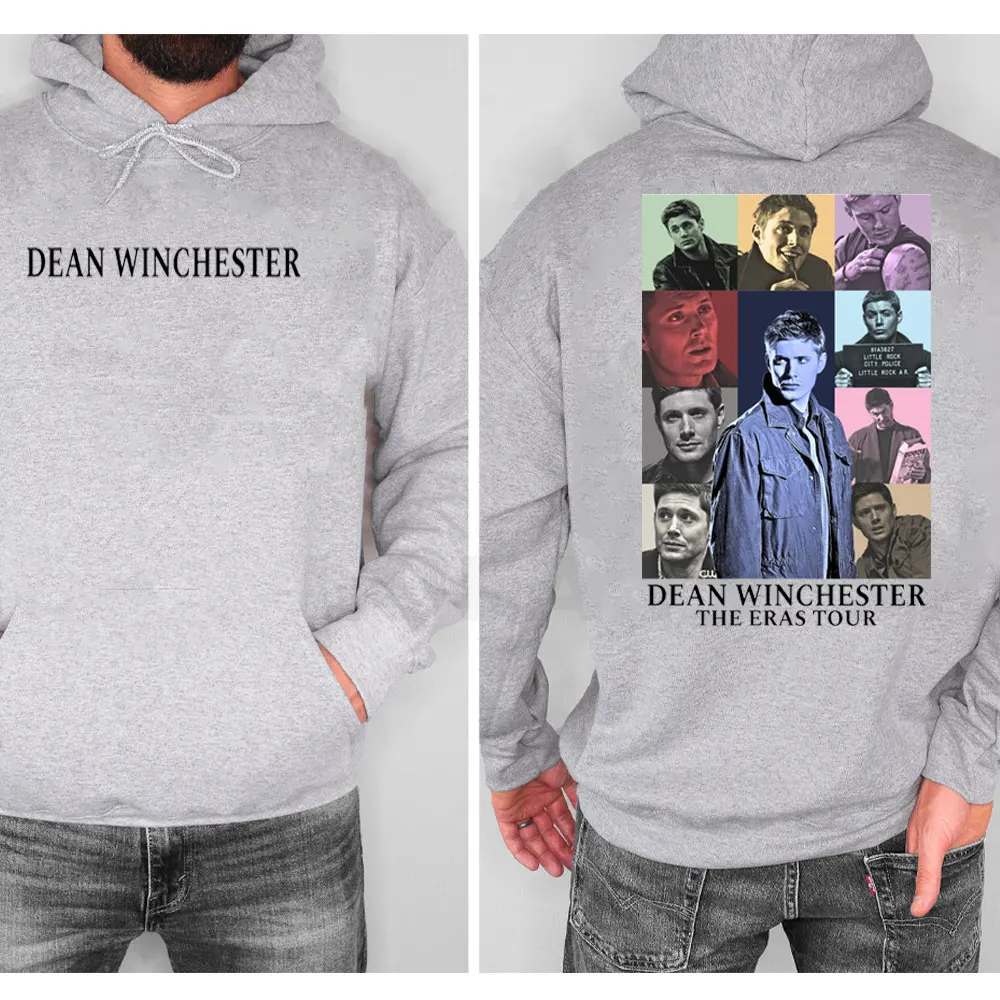 DEAN WINCHESTER THE ERAS TOUR Hoodie Women Tracksuit Pullover Oversized Long Sleeve Hoody Tops Sweatshirt Supernatural Fan Gifts