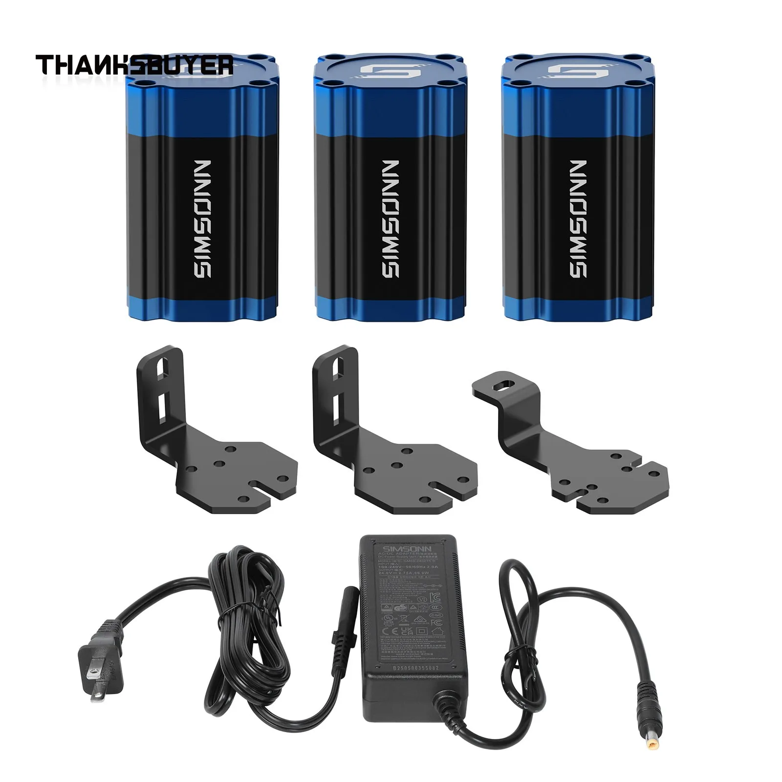 

SIMSONN 3PCS VAM Pro Linear Motors for Pro X Ultra Racing Game Simulator Pedals Vibration Feedback