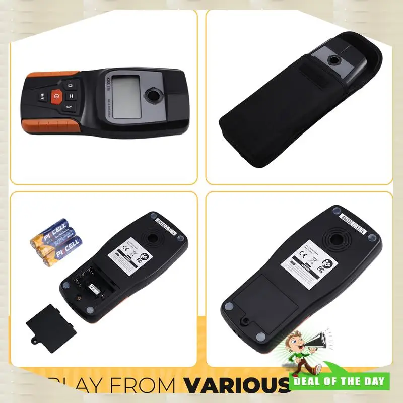 24-Hour Delivery VICTOR Plastic Handheld VC518 Wall Scanner Sensor Wall Scanning Inspection Device For Magnetic Metal Detection