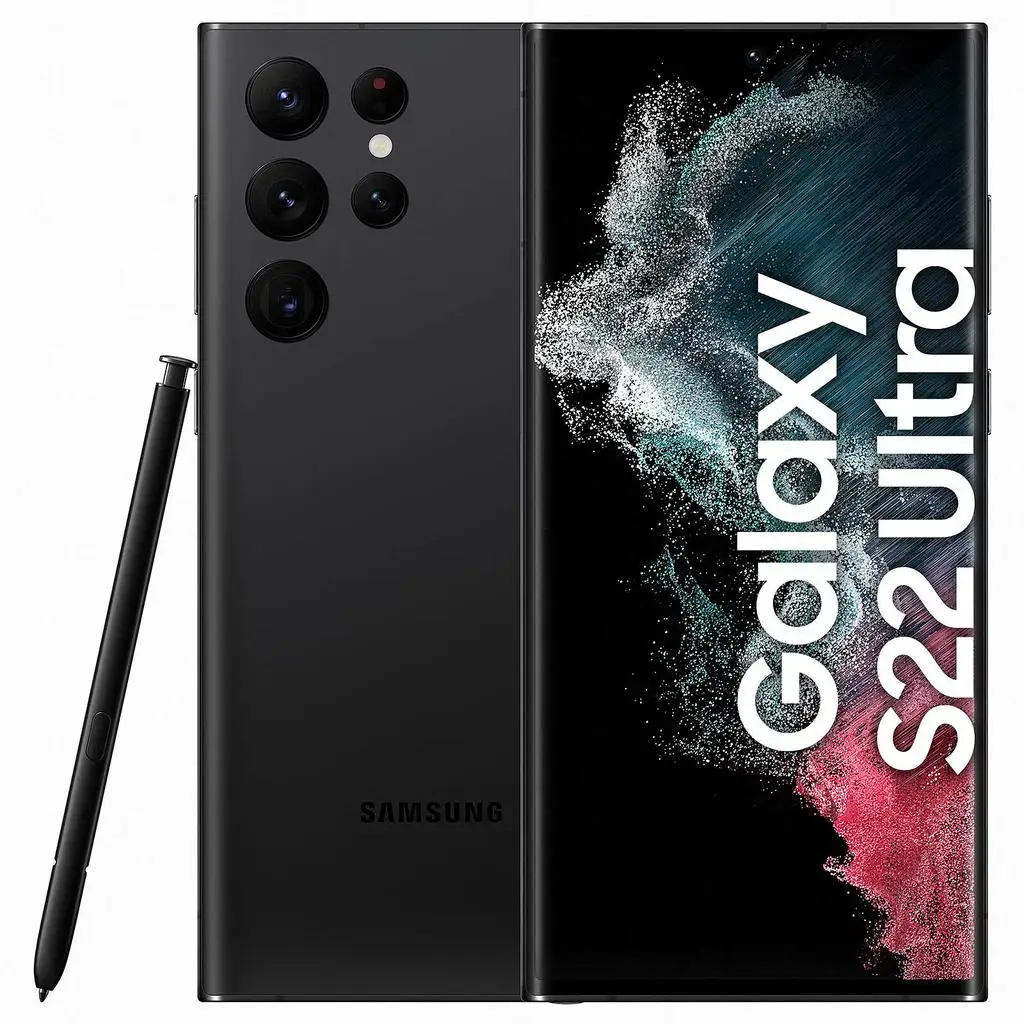Samsung / Galaxy S22 Ultra / SM-S908U  / Unlocked /Authentic ，Grade 1-4 Refurbished Used Phone Genuine  Unlocked Includes Charging Cable