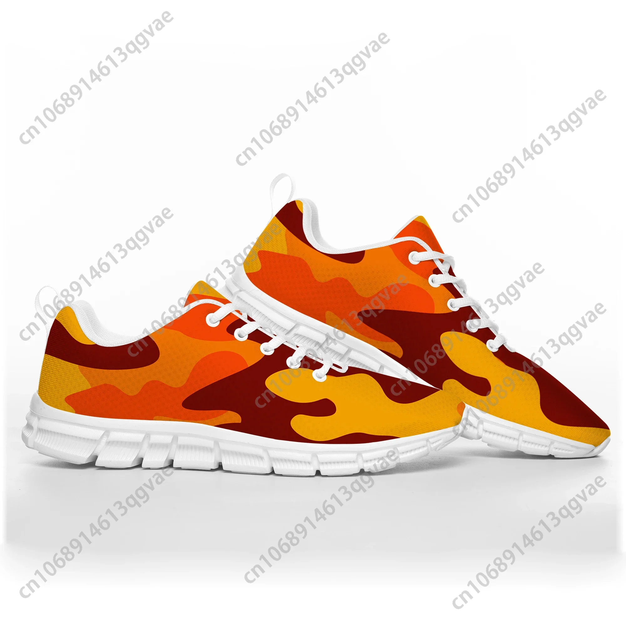 Camo Yellow Sports Shoes Mens Womens Teenager Kids Children Sneakers Army Camouflage Casual Custom High Quality Couple Shoes