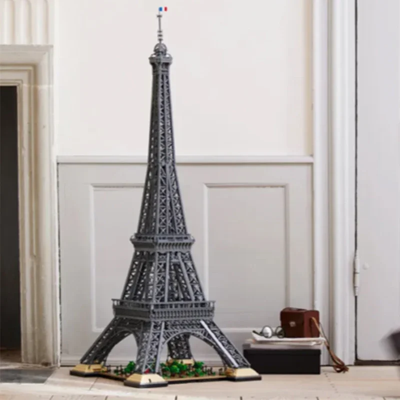 

MINISO 10001Pcs Eiffel Tower Bulding Blocks 1.5M Tall Model Bricks Architecture for Birthday Kids Gifts Toys Compatible 10307