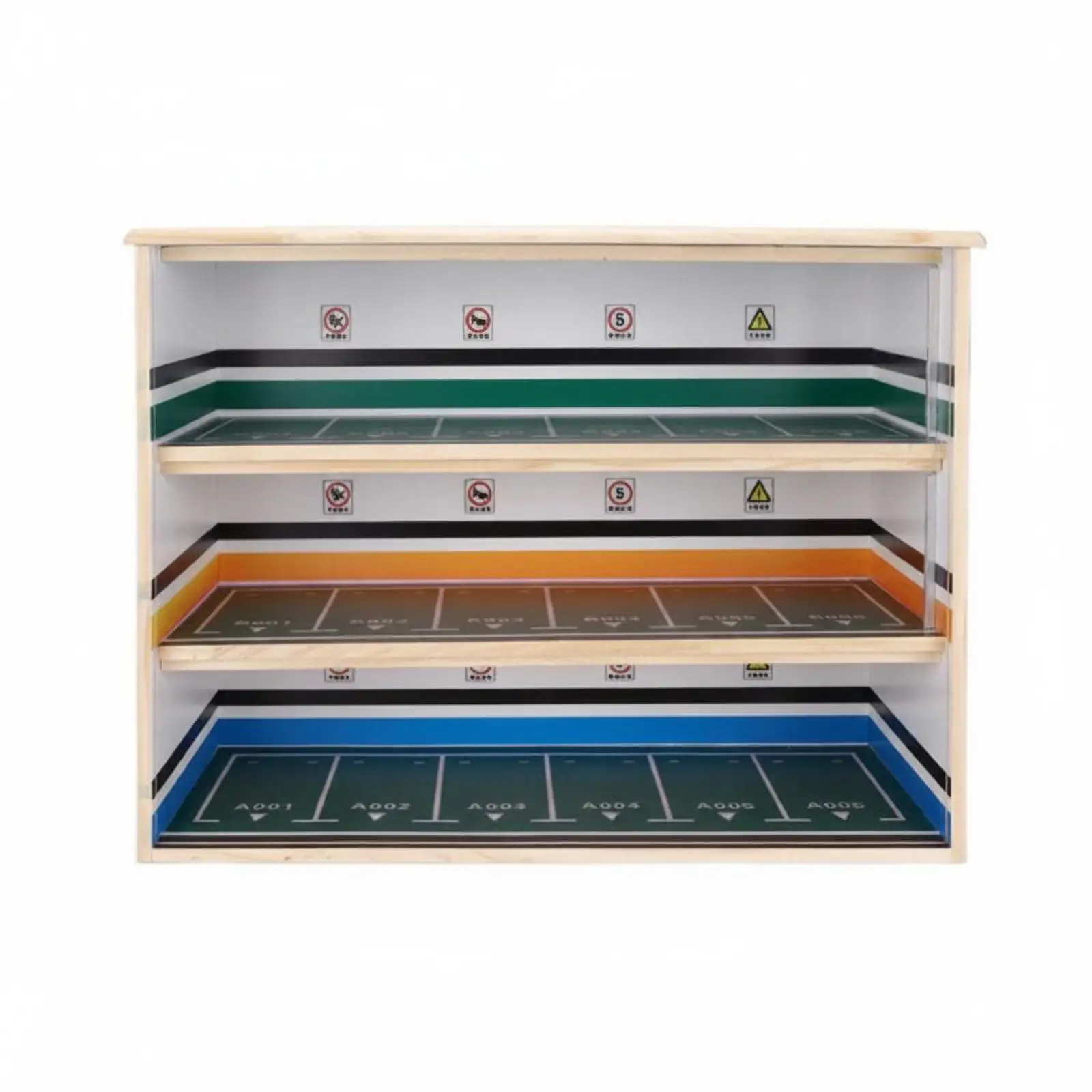 1:43 Scale Car Display Case Dustproof Collector Storage Rectangular