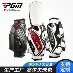 PGM Caddy Pencil Club Bag Authentic Package Standard Bag Men Sports Golf Cart Bag Professional Staff Bag Snake Lines Waterproof