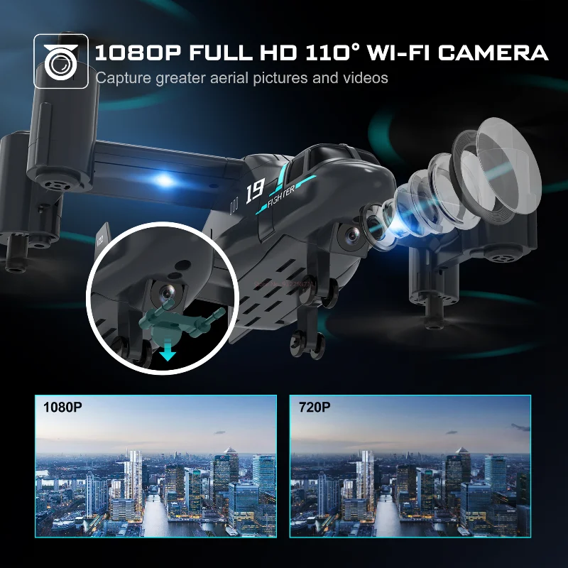 Dual Mode Rc Helicopter With 4k Camera - Land & Air Stunt Drone, 2.4g Remote Control Toy For Kids/Adults Birthday/Christmas Gift