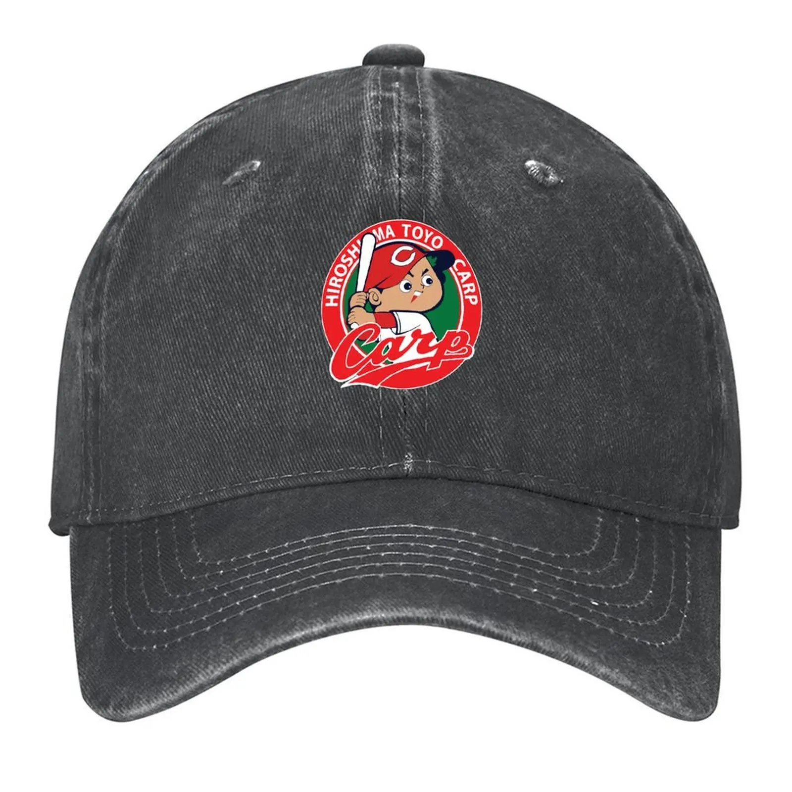 

Hiroshima Toyo Carp Baseball Cap Luxury Brand dad hat Fashion Beach Military Cap Man Boy Child Women's