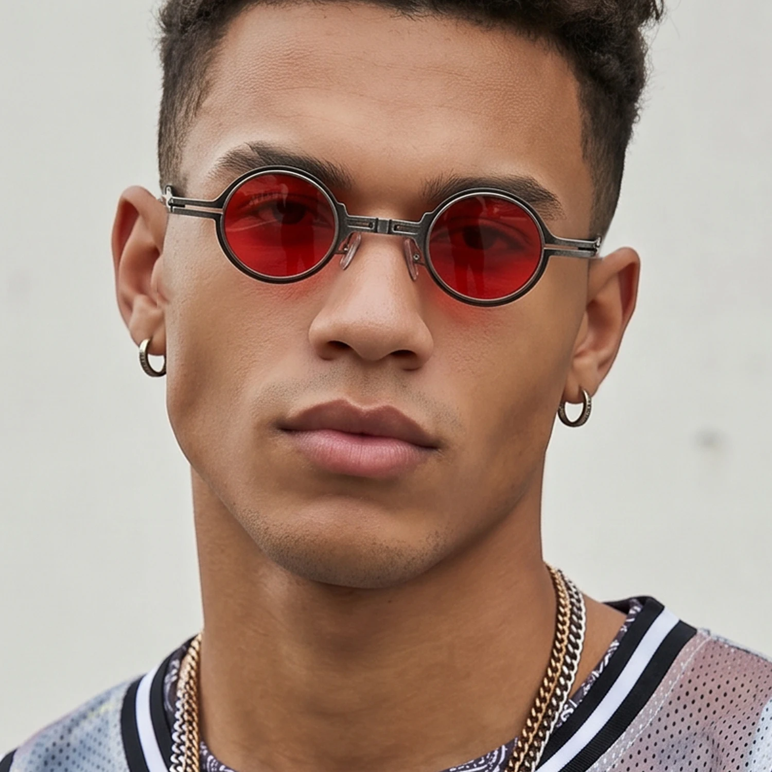 Kacamata Steampunk Bulat untuk - Glow In The Dark Party Glasses ulasan dan harga