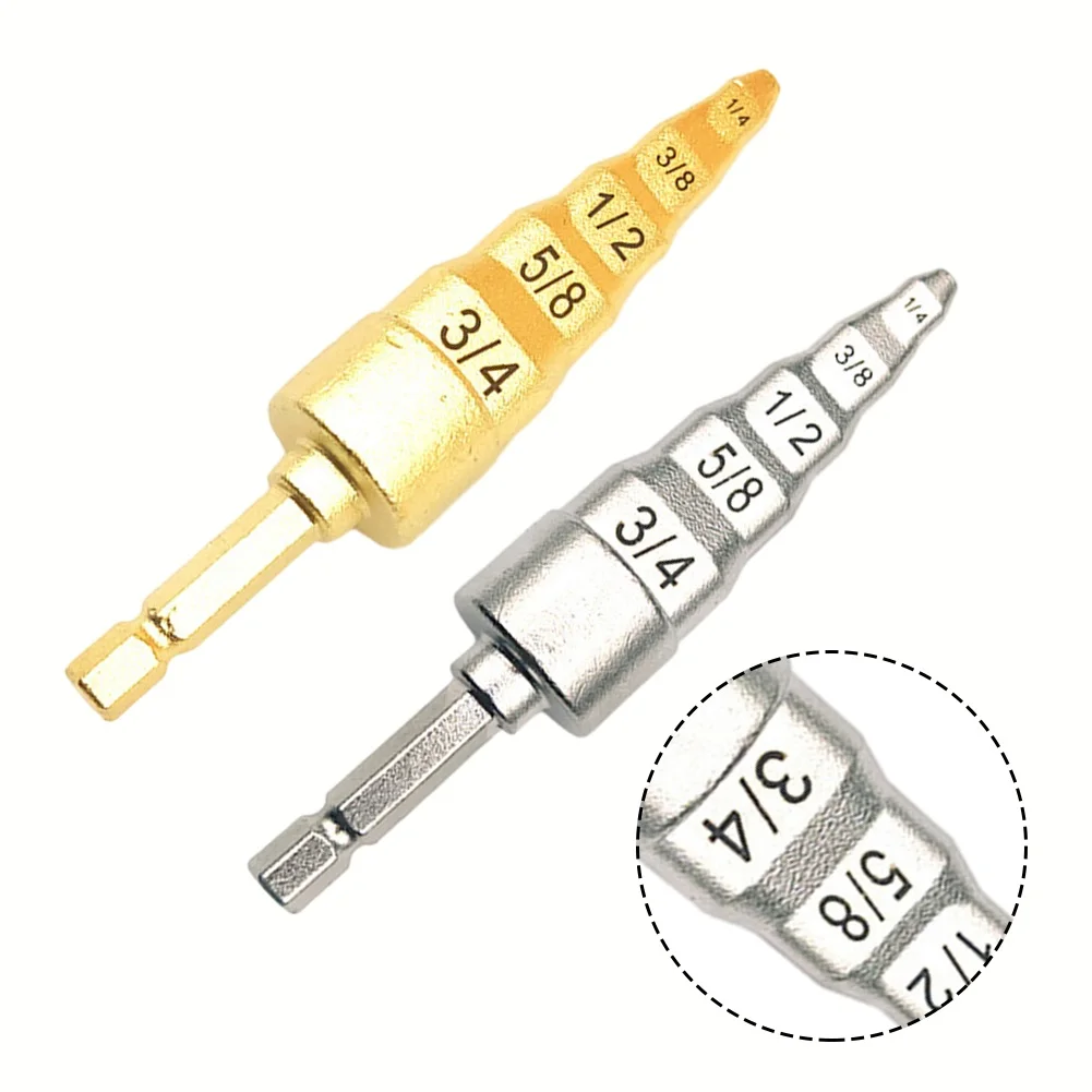 Ar Condicionado Copper Pipe Expander, Swaging Broca, Flaring Tool for HVAC, Tube Expander, 5 em 1 Repair Tool