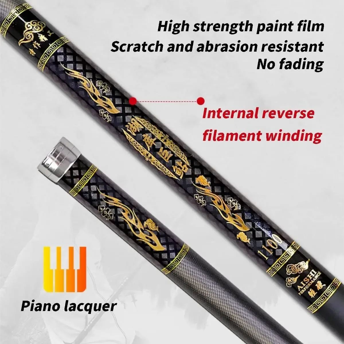 8M/10M/12M/14M/15M/16M Super Light long Hard 19H Carbon Fiber Hand Fishing Rod high quality Telescopic Fishing Pole Stream