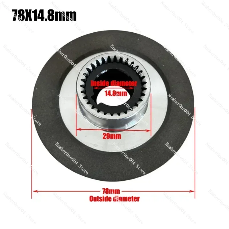 

Motor electromagnetic brake Friction brake pads Brake gear discs assembly YEJ63 YEJ71 YEJ80 part