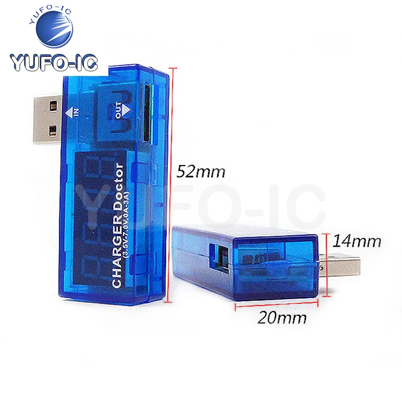 Free Ship 1PCS USB Charging Current Voltage Tester Detector Voltmeter Ammeter Detection USB Device