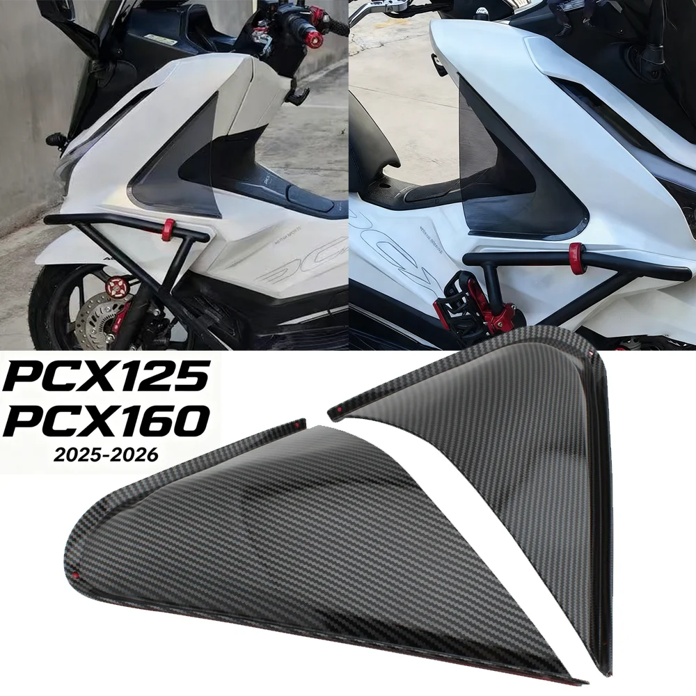 

PCX125/160 2026 Side Leg Guard Protector Wind Cover Windshield Knee Guard for Honda PCX 125 160 PCX125 PCX160 2025 2026