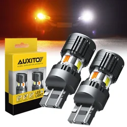 AUXITO 2Pcs T20 7443 W21/5W LED Canbus Reverse Lights T25 3157 P27W LED Bulb For Toyota Corolla Camry BMW Tail Turn Signal Light