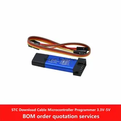 5th Generation Enhanced STC Download Cable Microcontroller Programmer USB to TTL No Manual Cold Start STC ISP 3.3V-5V