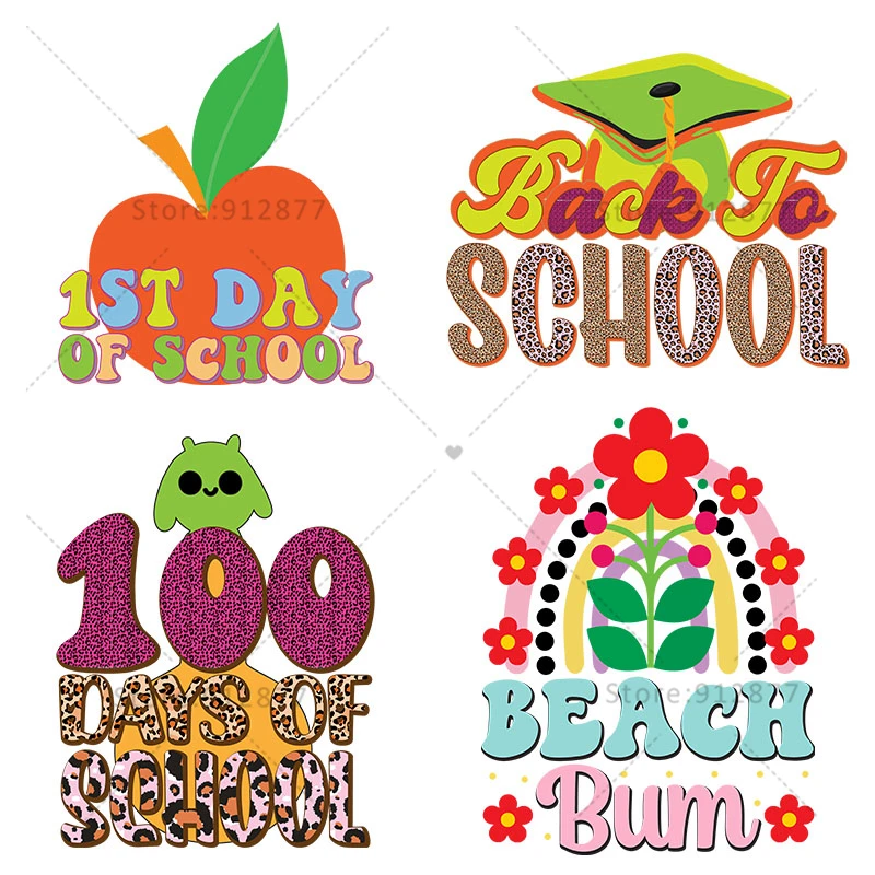 Beach Happy Retro Summer Back To School Best Teacher Ever Be Kind To Yourself Florals A Dog Teach You Unconditional Love DIY