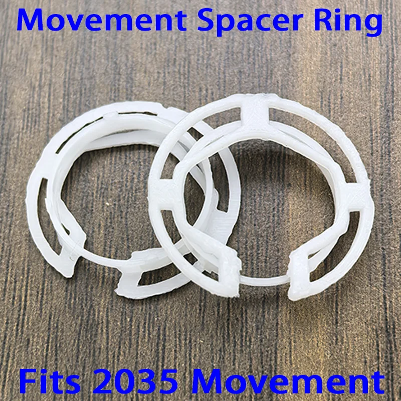 1/2/5PCS 2035 Movement Spacer Ring Outer Diameter 27mm Height 3.8mm Fits 2035 Movement Fixed Ring Repair Replace Parts