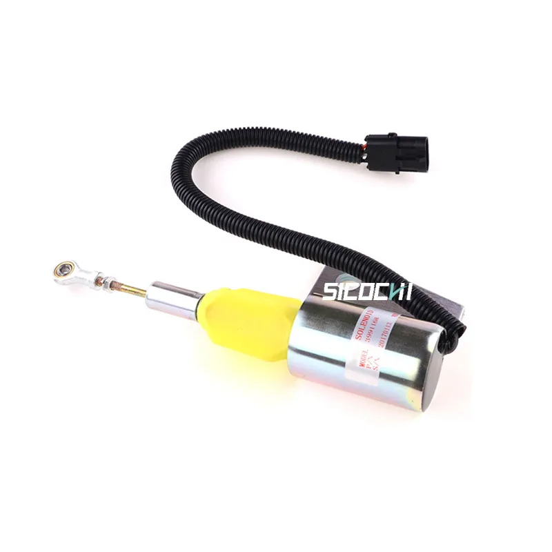 

Shutdown solenoid valve, fuel shut-off solenoid valve, fuel cut-off actuator, shutdown fuel shut-off valve 24V 6732-82-9110