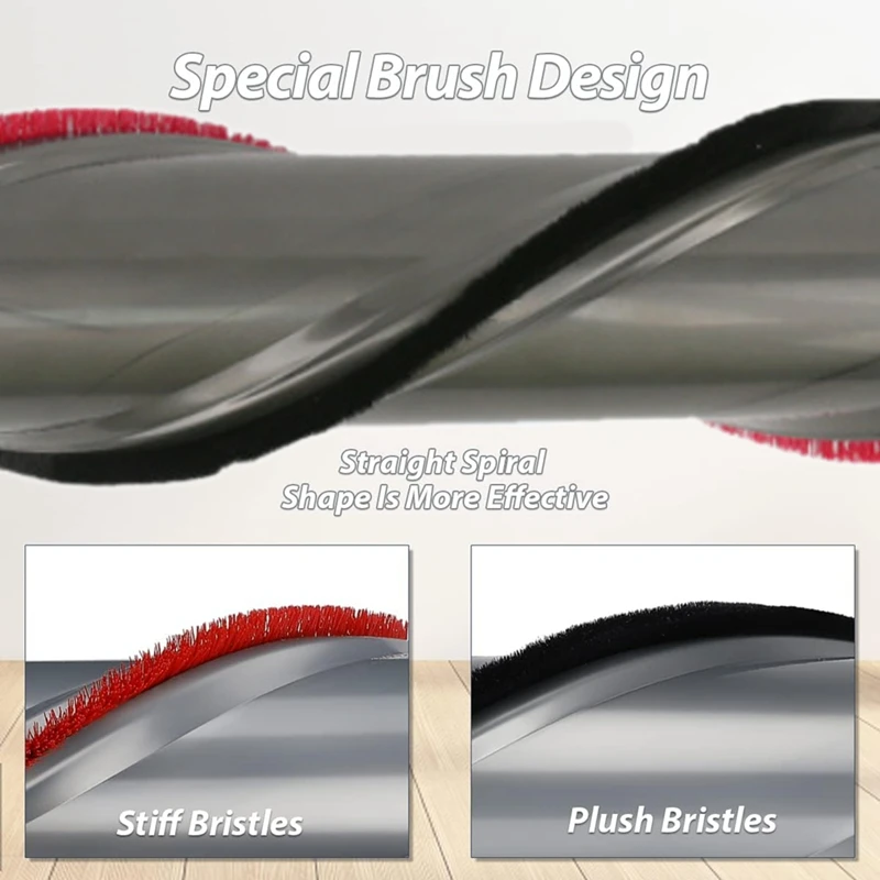 【Berserkk】ลูกกลิ้งแปรงสําหรับเครื่องดูดฝุ่น Dyson V15 แรงบิดสูงป้องกันพันกันลูกกลิ้งแปรงอะไหล่แปรงลูกกลิ้ง Brushbar