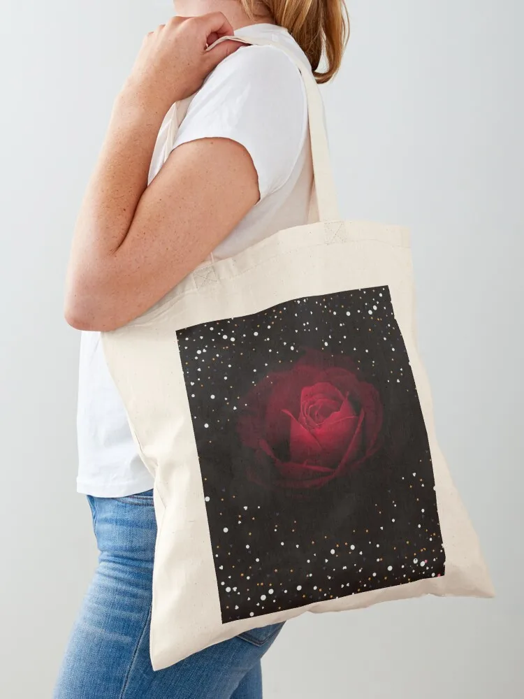 Red Rose Fashion Tote Bag cute tote bag woman shopping bag large size bags