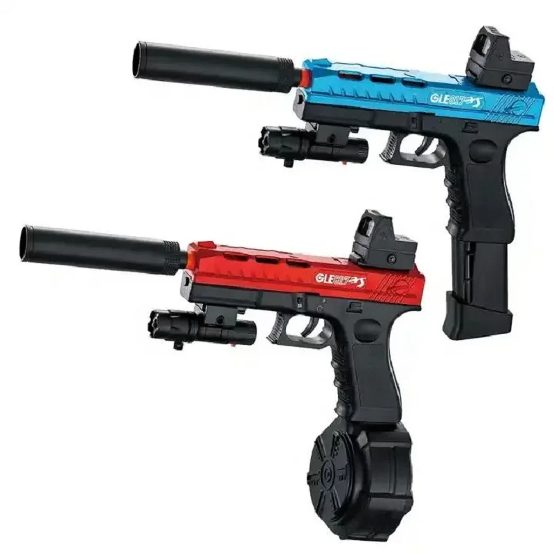 Boys Toys Guns Electric Gel Ball Shoot Splatter Ball Pistol Toy Gun Outdoor Sports CS Shooting Game for Children Birthday Gift