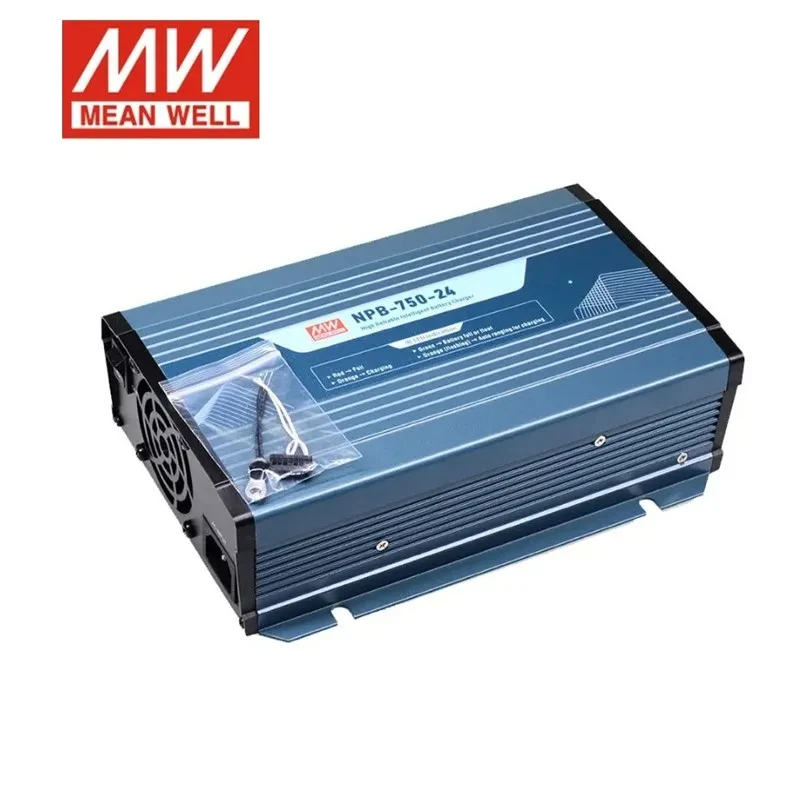 MEAN WELL power supply NPB-750 NPB-750-12 NPB-750-24 NPB-750-48 12V 24V 48V Smart charger 2/3-stage lead-acid/lithium bat