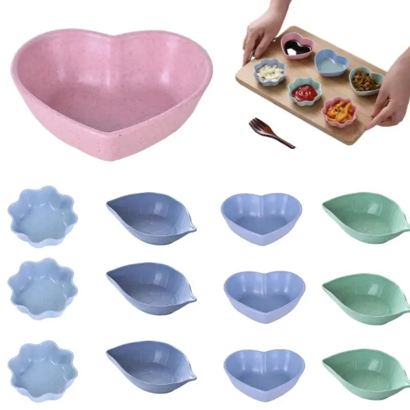 Mini Shape Lightweight Seasoning Bowl Food Sauce Dish Appetizer Plates for Kitchen tools Kitchen Accessories