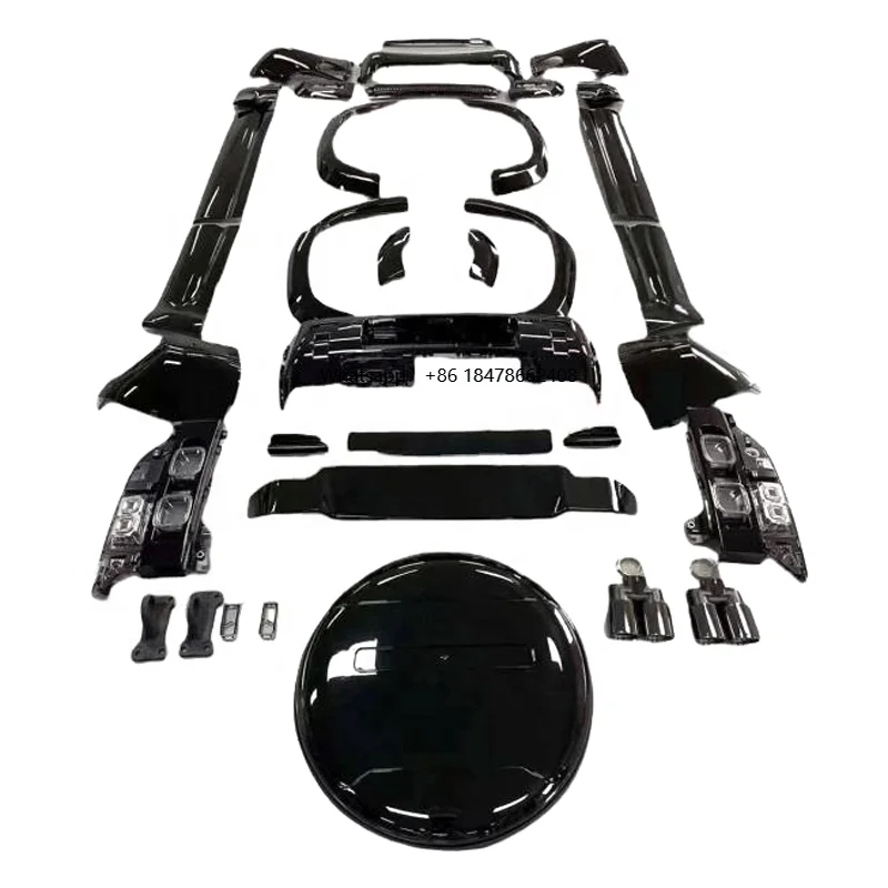 

90/110 SVR Black Parts Body Kit Accessories Bodykit Front Bumper Grille for Defender 2020 2021 2022 for Landrover