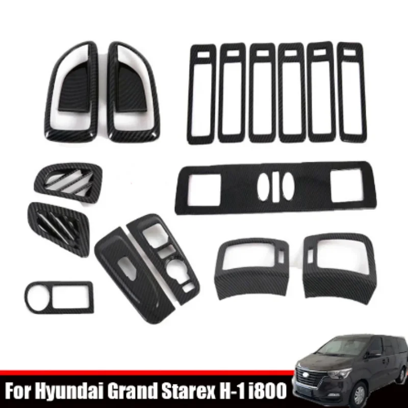 

For Hyundai Grand stararex h-1i800 2018-2020 Interior accessories Rear outlet/Headlight adjustment/air conditioning switch cover