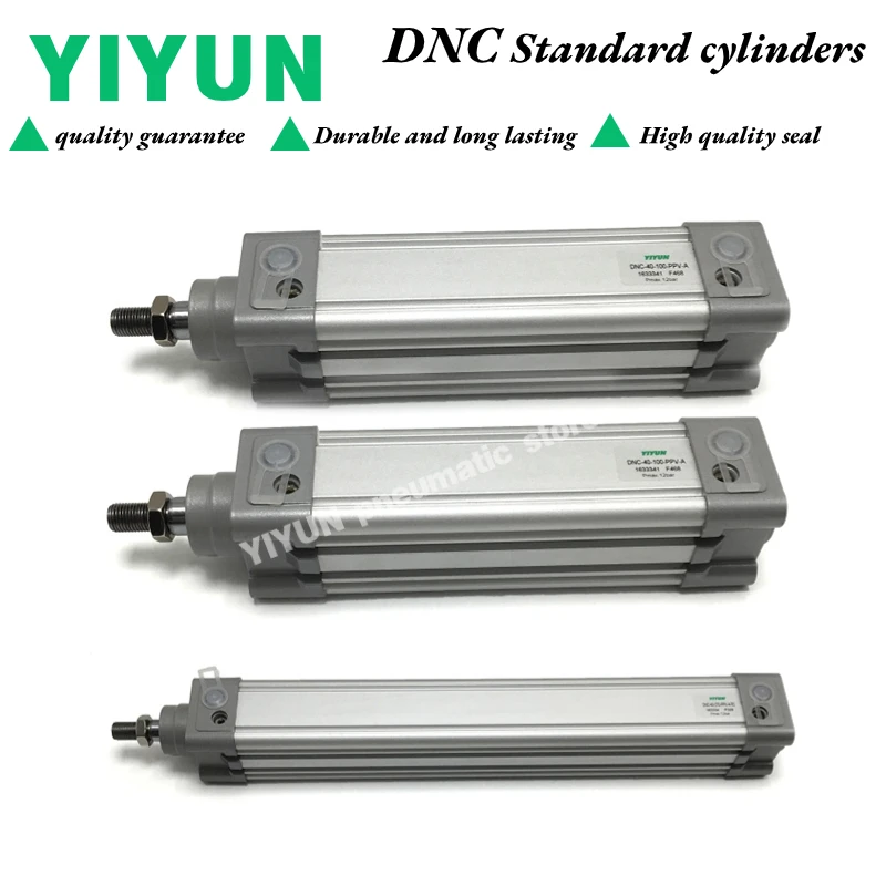 DNC-32-40-50-63-80-100-125-100 125 160 200 210 240 250 300 320 350 -PPV-A YIYUN  Standards-Based Cylinders DNC Series