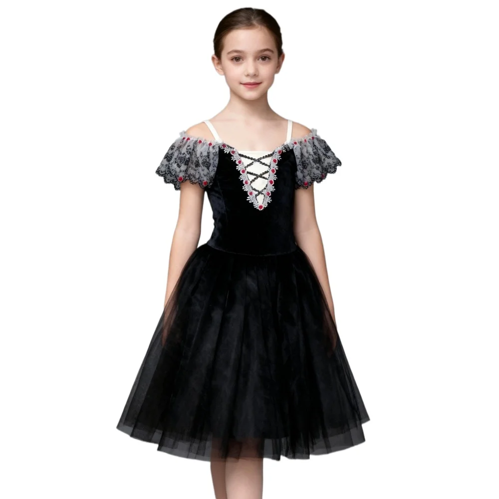 Vêtements pour enfants justaucorps pour filles robe Tutu de Ballet robes de fête vêtements de danse Costume de spectacle sur scène vêtements pour enfants princesse