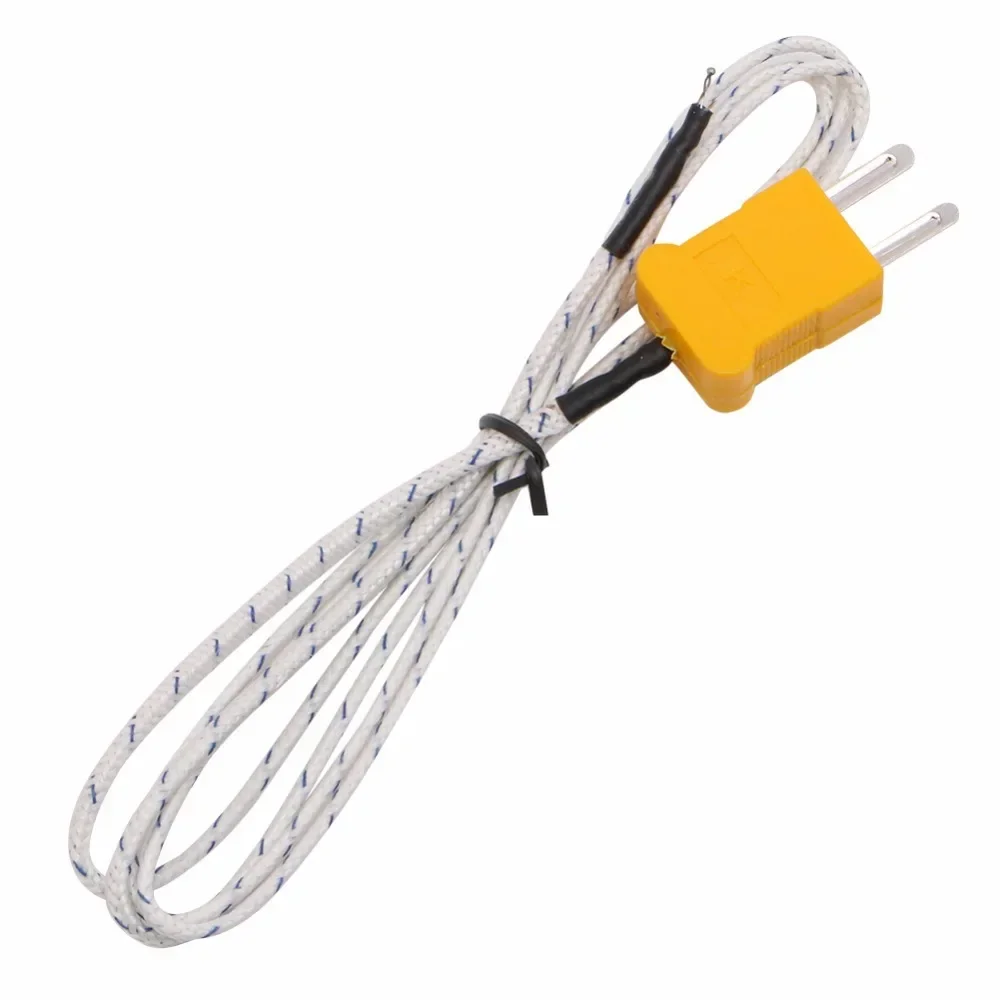 Capteur de température de thermocouple de surface de type K, fil de 1m, sonde de thermocouple-20 ~ 500C