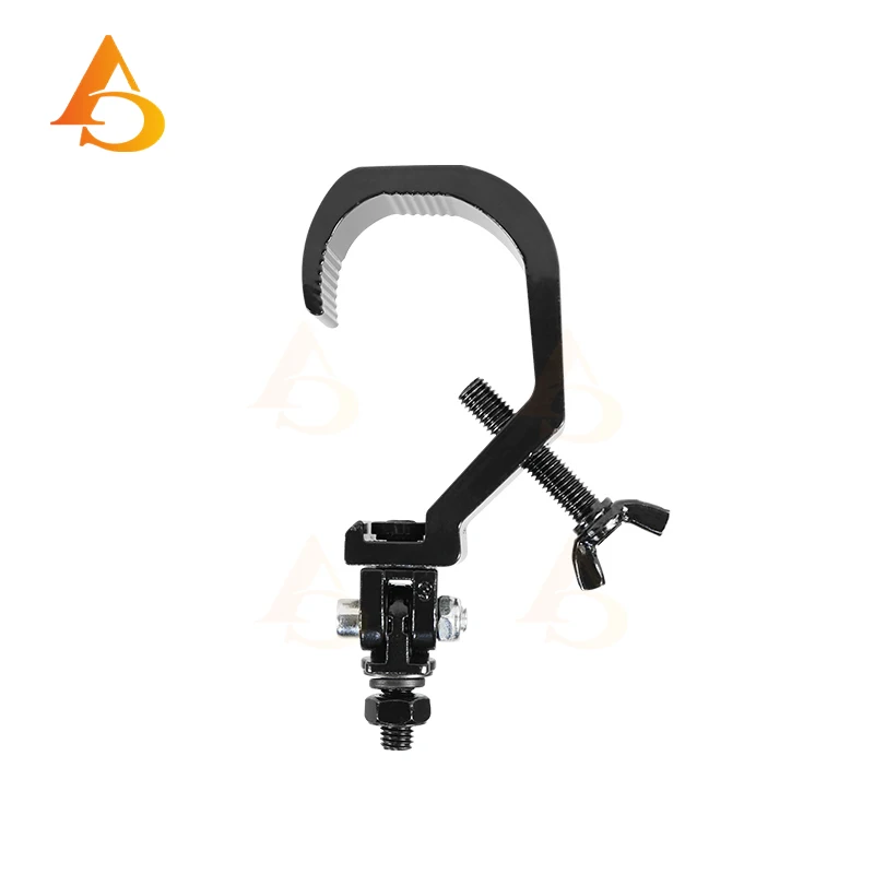 40-58mm Square Tube Mount Folding  Clamps  Aluminum Truss Round Pipe Stage Lighting Fold Clamp Hooks For DJ LED Par Light Beam