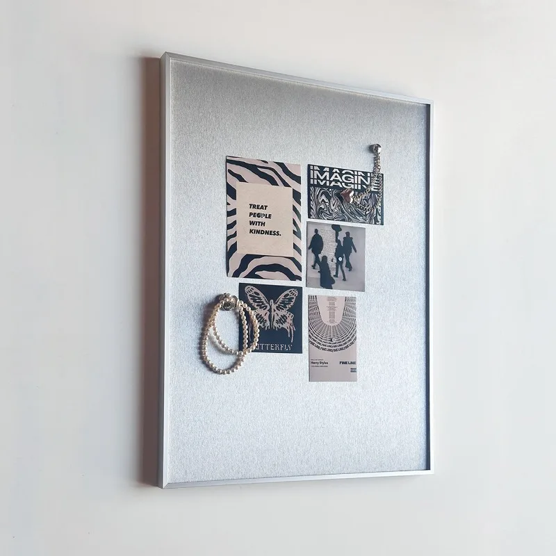 

Bauhaus Magnetic Wall Painting Modern Minimalist Living Room Decor Art Aluminum Frame Versatile Magnetic Display Rack for Home