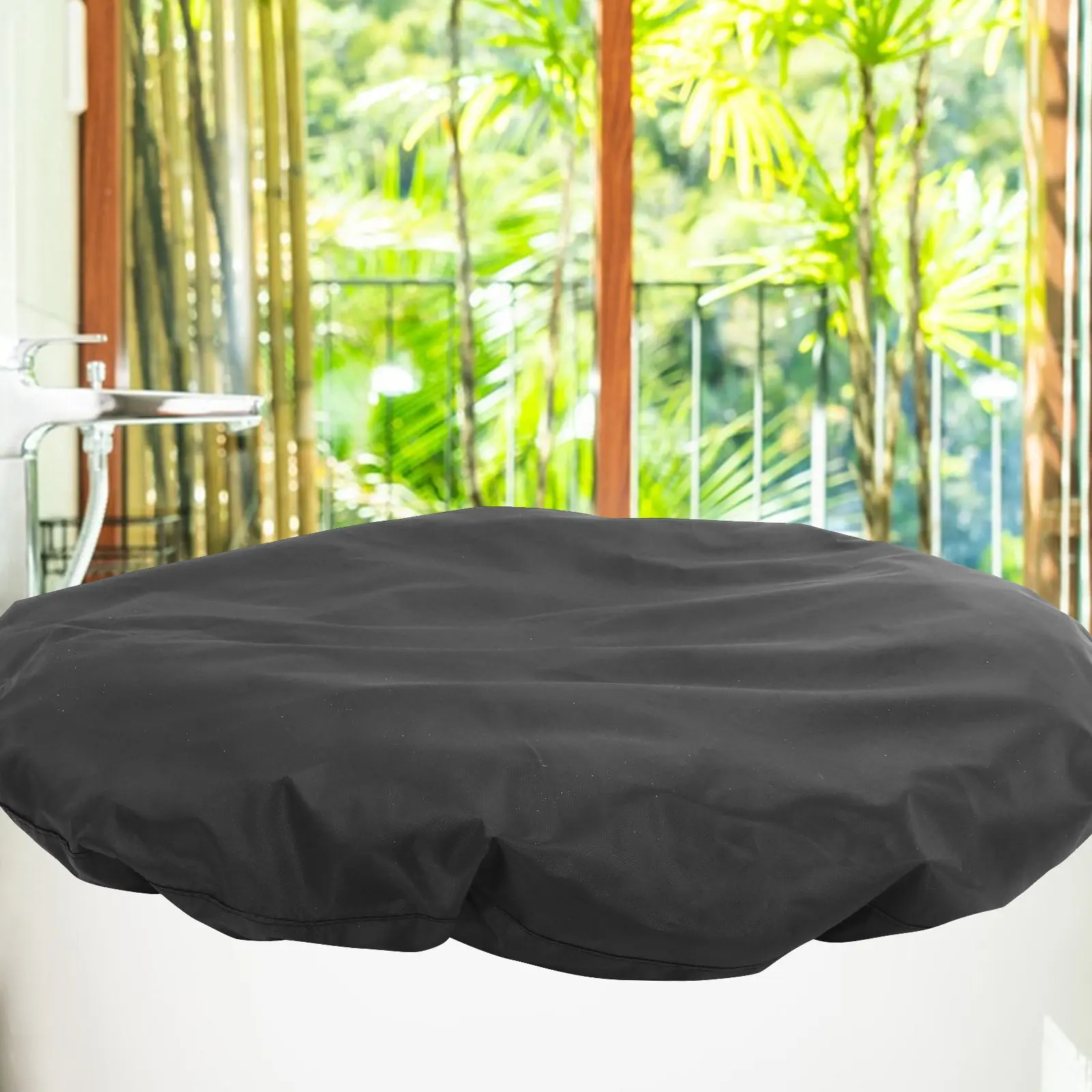 Waterproof Foldable Bath Tub Cover Oxford Material Dustproof Protection for Soaking Tub Portable Lightweight Home Bathroom
