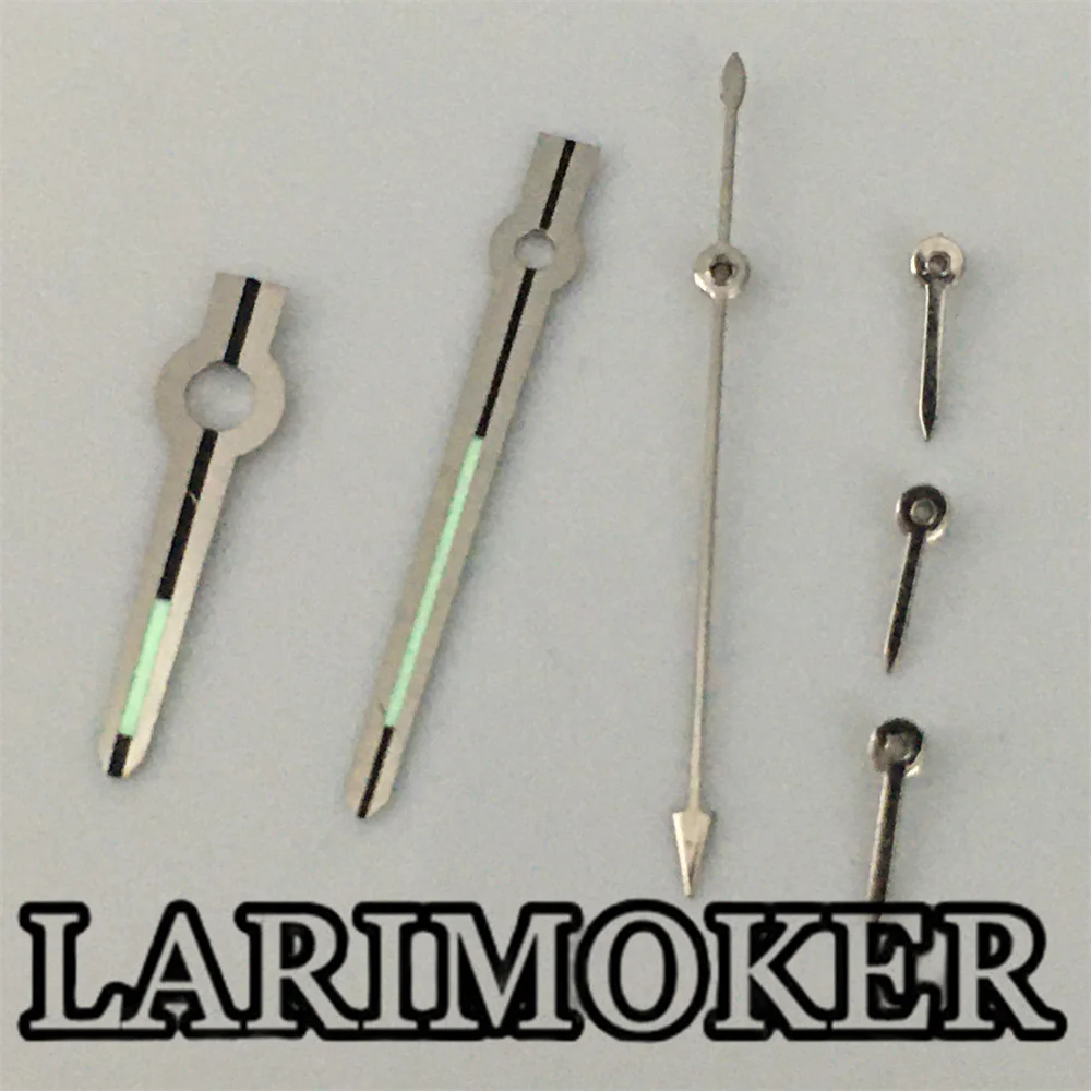 LARIMOKER VK63 hands C3 grade lancette luminose adatte per il movimento VK63 parti dell'orologio parti di ricambio lancette dell'orologio